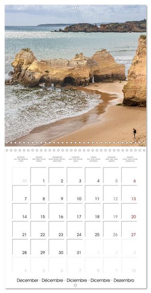 Produktbild: Algarve - Portugal's picturesque coastal landscapes (Wall Calendar 2026 12 &times; 12 Inch) CALVENDO 12 Month Wall Calendar