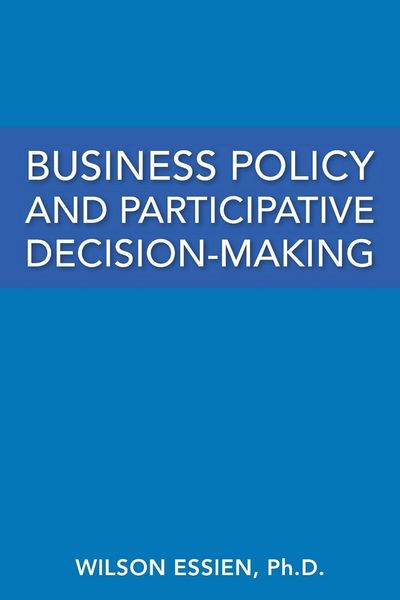 Produktbild: Business Policy and Participative Decision-Making