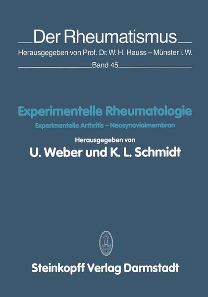 Produktbild: Experimentelle Rheumatologie