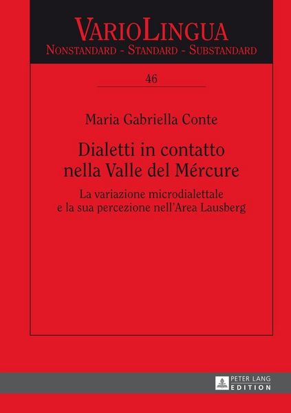 Produktbild: Dialetti in contatto nella Valle del M&eacute;rcure