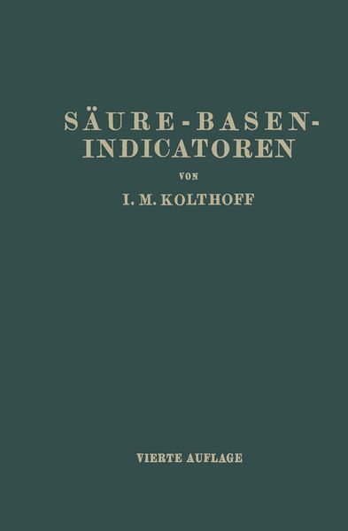 Produktbild: S&auml;ure-Basen- Indicatoren