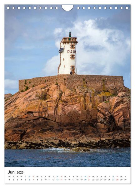 Produktbild: Phares Bretons (Wandkalender 2026 DIN A4 hoch), CALVENDO Monatskalender