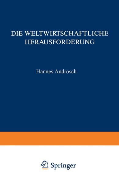 Produktbild: Die Weltwirtschaftliche Herausforderung