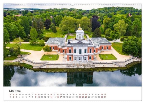Produktbild: Potsdam - UNESCO Weltkulturerbe und Stadt der Schl&ouml;sser und G&auml;rten (Wandkalender 2026 DIN A2 quer), CALVENDO Monatskalender