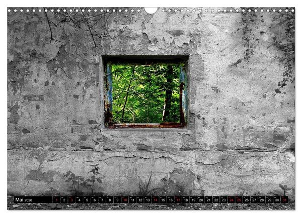 Produktbild: Illusionen in Texturen, Fotokunst (Wandkalender 2026 DIN A3 quer), CALVENDO Monatskalender