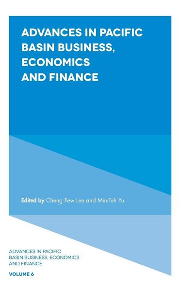 Produktbild: Advances in Pacific Basin Business, Economics and Finance