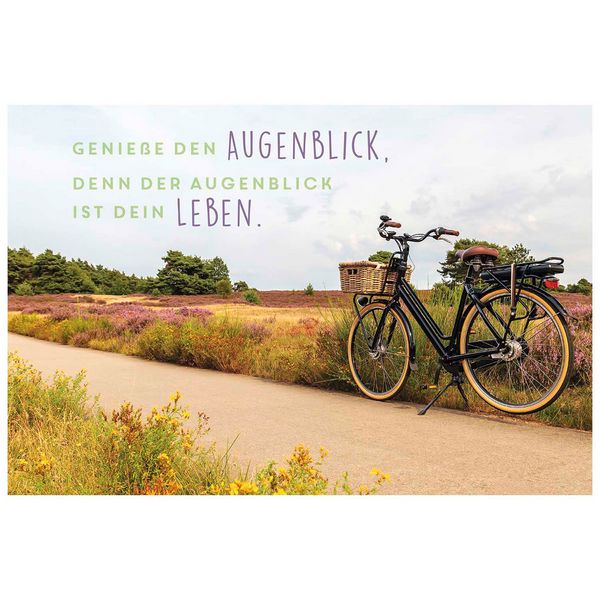Produktbild: Postkartenbuch &raquo;Ein fr&ouml;hliches Herz schenkt das gr&ouml;&szlig;te Gl&uuml;ck&laquo;