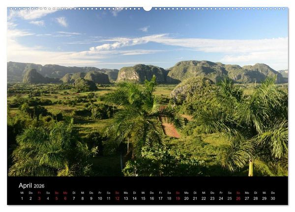 Produktbild: Cuba Real - Vielfalt der Karibik (Wandkalender 2026 DIN A2 quer), CALVENDO Monatskalender