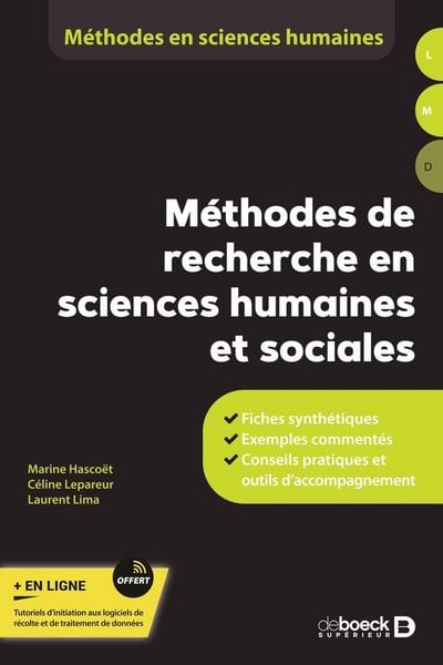 Produktbild: Methodes de recherche en sciences