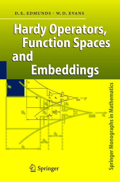 Produktbild: Hardy Operators, Function Spaces and Embeddings