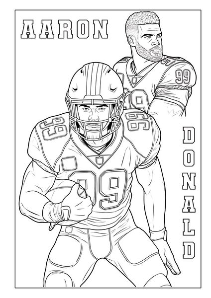 Produktbild: Touchdown-Helden &ndash; Das ultimative American-Football-Malbuch mit 53 eindrucksvollen Portr&auml;ts f&uuml;r Kinder ab 8 Jahren (Deluxe Edition)