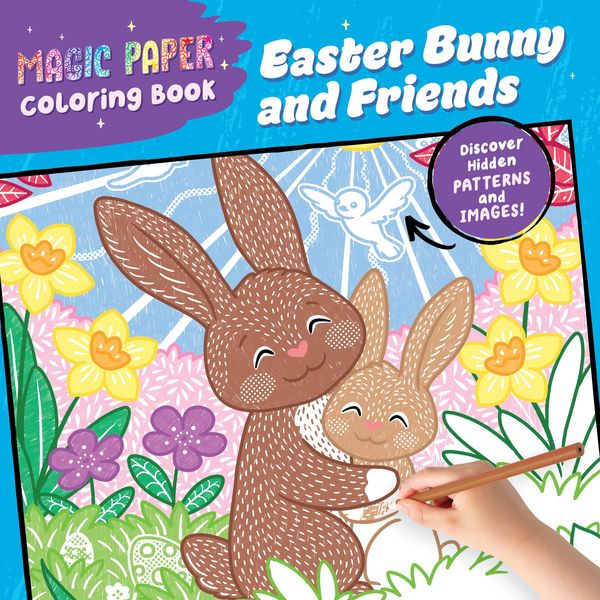 Produktbild: Magic Paper Coloring Book: Easter Bunny and Friends