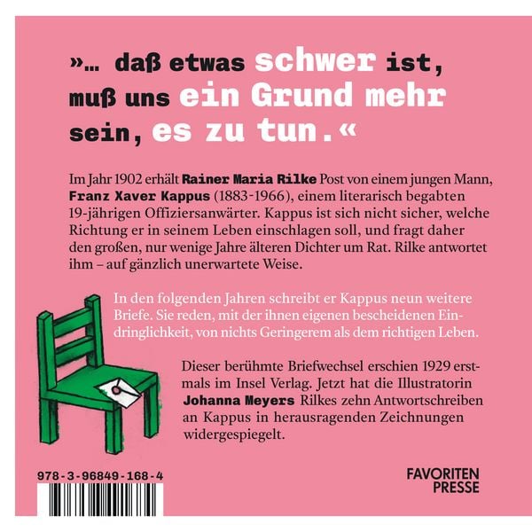 Produktbild: Rainer Maria Rilke. Briefe an einen jungen Dichter