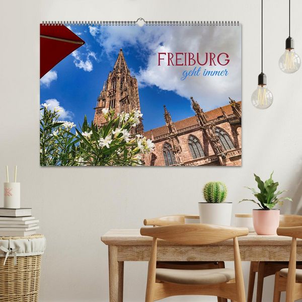 Produktbild: Freiburg - geht immer (Wandkalender 2026 DIN A2 quer), CALVENDO Monatskalender