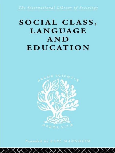 Produktbild: Social Class Language and Education