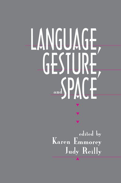 Produktbild: Language, Gesture, and Space