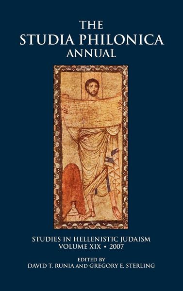 Produktbild: The Studia Philonica Annual, XIX, 2007