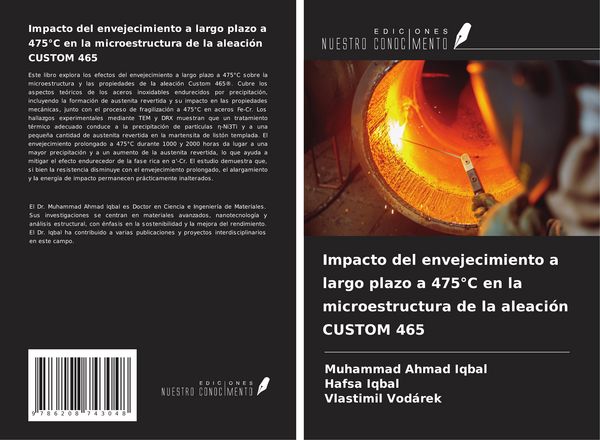 Produktbild: Impacto del envejecimiento a largo plazo a 475&deg;C en la microestructura de la aleaci&oacute;n CUSTOM 465
