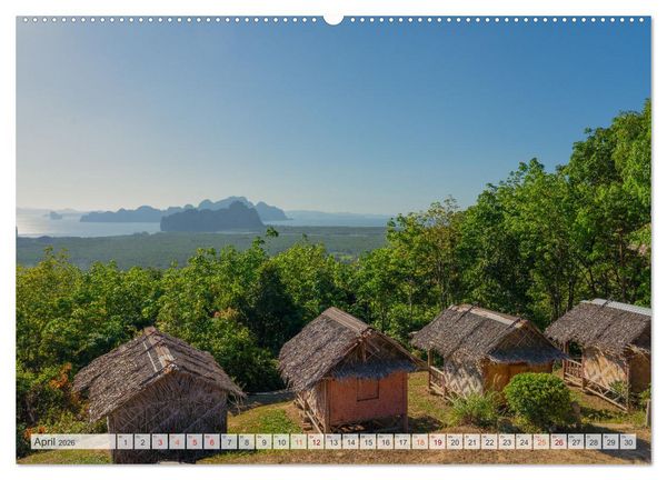 Produktbild: Thailand - Die Sch&ouml;nheit Asiens (hochwertiger Premium Wandkalender 2026 DIN A2 quer), Kunstdruck in Hochglanz