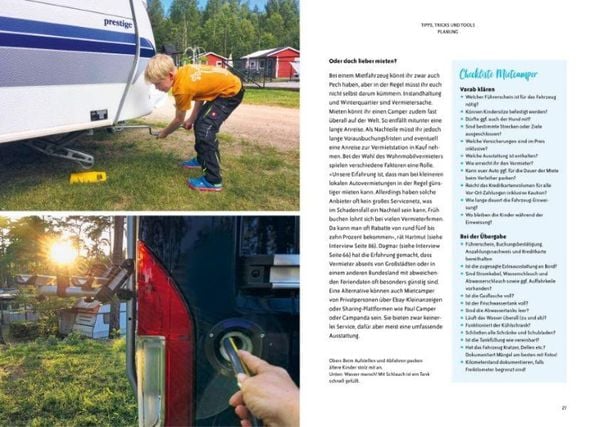Produktbild: Wohnmobilreisen mit Kindern Tipps & Tricks von Eltern für Eltern