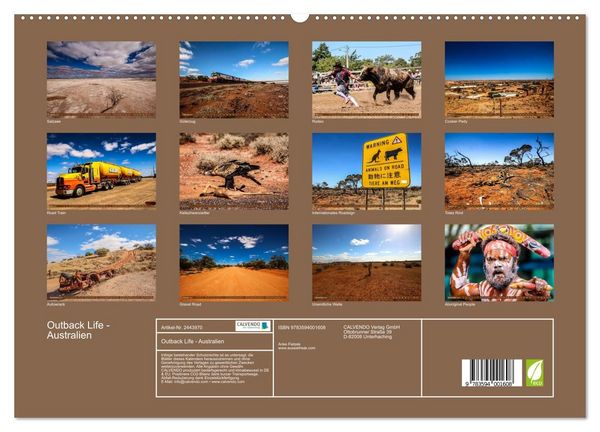 Produktbild: Outback Life - Australien (hochwertiger Premium Wandkalender 2027 DIN A2 quer), Kunstdruck in Hochglanz