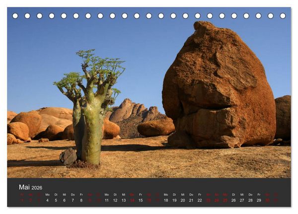 Produktbild: S&uuml;dafrika - Einzigartige Natursch&ouml;nheit (Tischkalender 2026 DIN A5 quer), CALVENDO Monatskalender