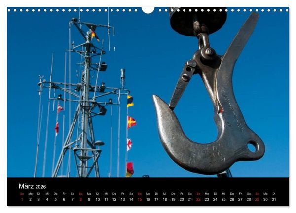 Produktbild: Marinest&uuml;tzpunkt Kiel (Wandkalender 2026 DIN A3 quer), CALVENDO Monatskalender