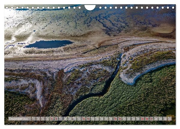 Produktbild: neunziggrad photoart: die erde von oben (Wandkalender 2026 DIN A4 quer), CALVENDO Monatskalender