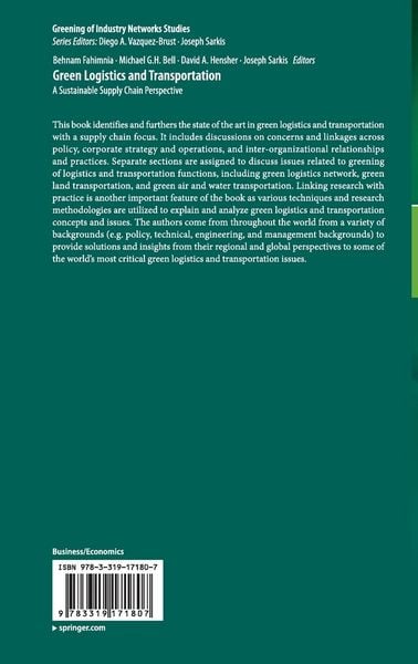 Produktbild: Green Logistics and Transportation