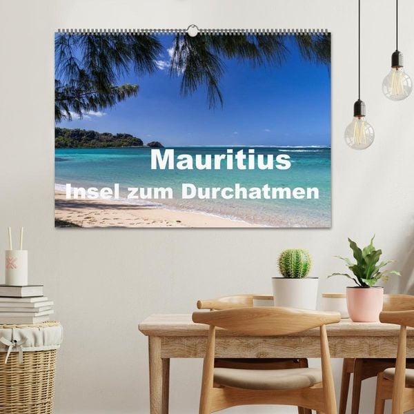 Produktbild: Mauritius - Insel zum Durchatmen (Wandkalender 2026 DIN A2 quer), CALVENDO Monatskalender
