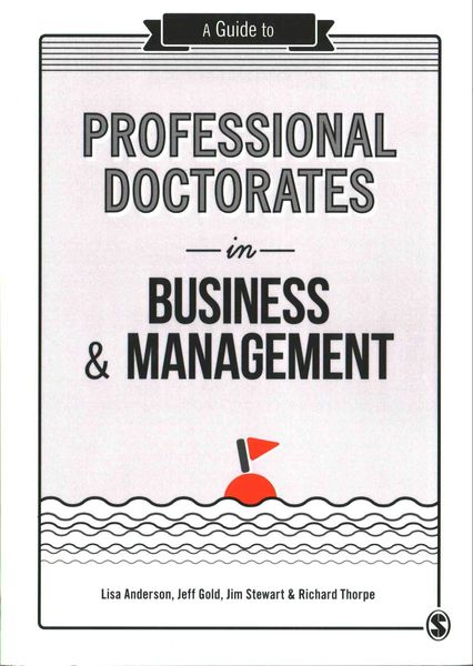 Produktbild: A Guide to Professional Doctorates in Business and Management