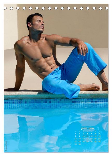 Produktbild: Reflets fugitifs (Calendrier de bureau 2026 DIN A5 horizontal), CALVENDO calendrier mensuel