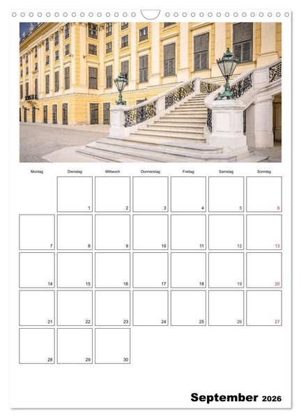 Produktbild: Mein Wien. Juwel an der Donau (Wandkalender 2026 DIN A3 hoch), CALVENDO Monatskalender