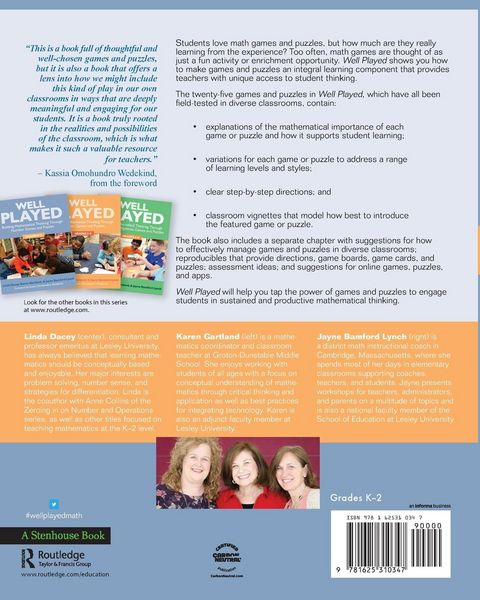 Produktbild: Well Played, Grades K-2