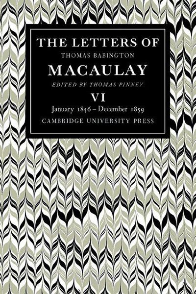Produktbild: The Letters of Thomas Babington Macaulay