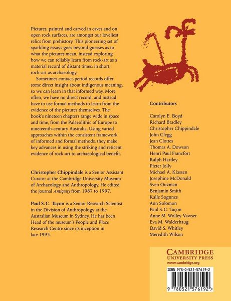 Produktbild: The Archaeology of Rock-Art