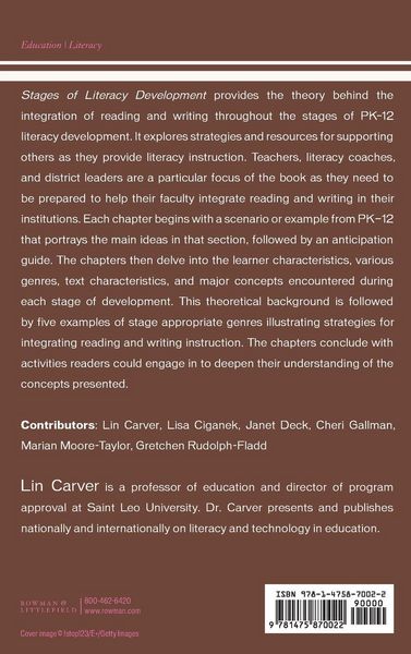 Produktbild: Stages of Literacy Development