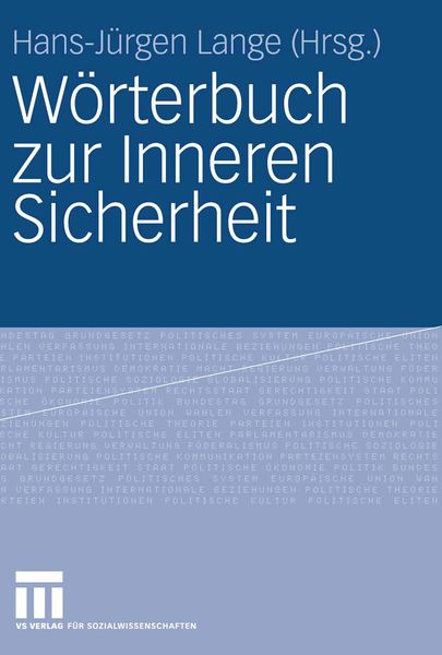 Produktbild: W&ouml;rterbuch zur Inneren Sicherheit