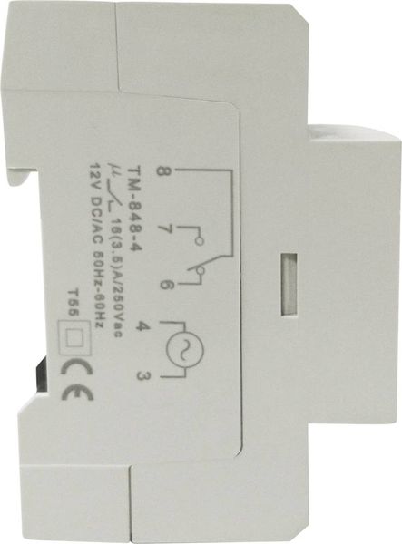 Produktbild: C-Control TM-848-2 Hutschienen-Zeitschaltuhr digital 230 V/AC 4000W