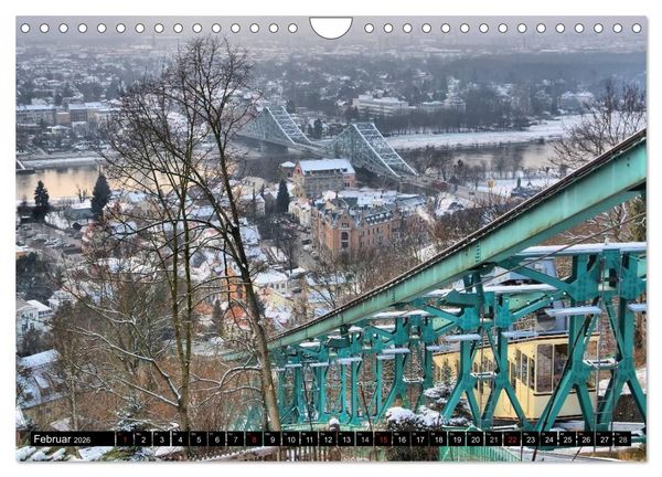 Produktbild: Dresden - Wundersch&ouml;nes Elbflorenz (Wandkalender 2026 DIN A4 quer), CALVENDO Monatskalender