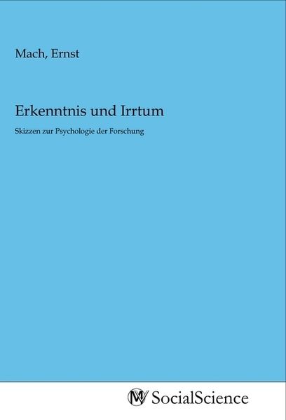 Produktbild: Erkenntnis und Irrtum