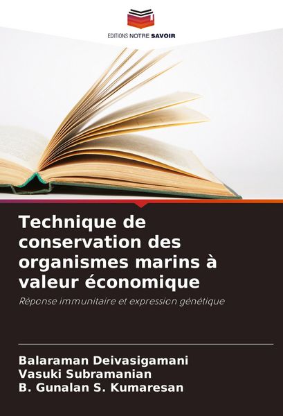 Produktbild: Technique de conservation des organismes marins &agrave; valeur &eacute;conomique