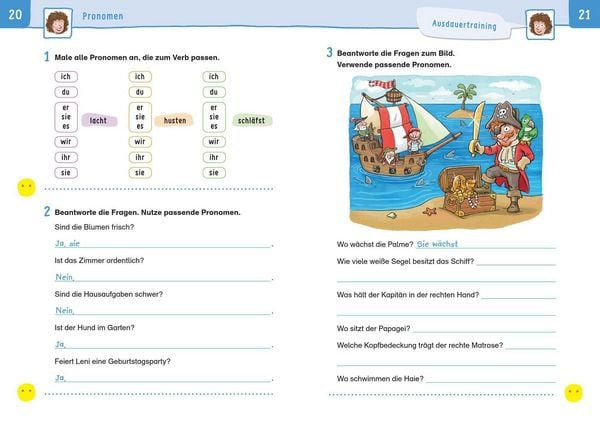 Produktbild: &Uuml;bungsheft - Grammatik 3.Klasse