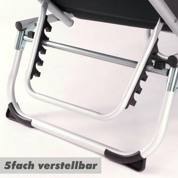 Produktbild: Alu Sonnenliege mit Sonnendach