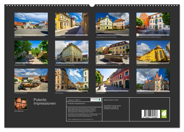 Produktbild: Pulsnitz Impressionen (hochwertiger Premium Wandkalender 2026 DIN A2 quer), Kunstdruck in Hochglanz