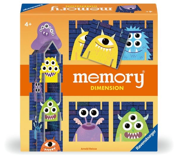 Ravensburger 22467 - memory® Dimension. Der Spieleklassiker memory® mit attraktivem Mehrwert. Für 2-4 spielbegeisterte m