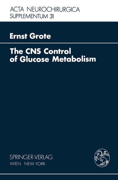 Produktbild: The CNS Control of Glucose Metabolism