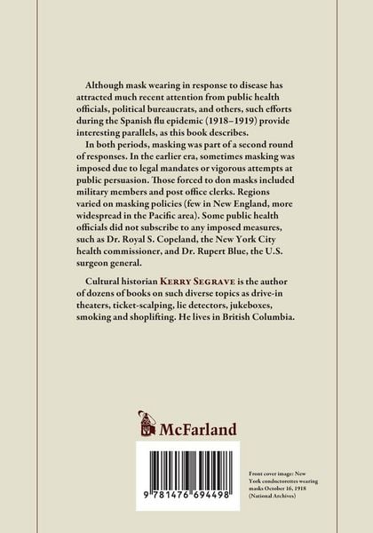 Produktbild: Masking America, 1918-1919