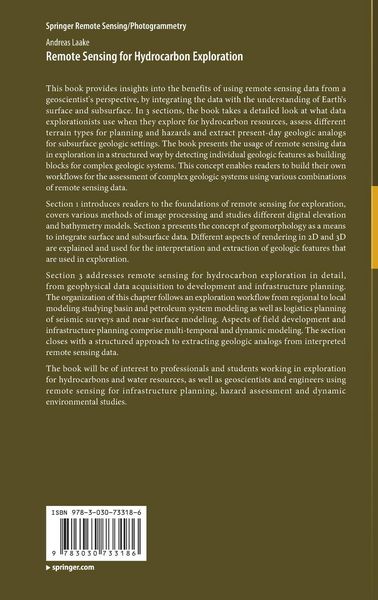 Produktbild: Remote Sensing for Hydrocarbon Exploration