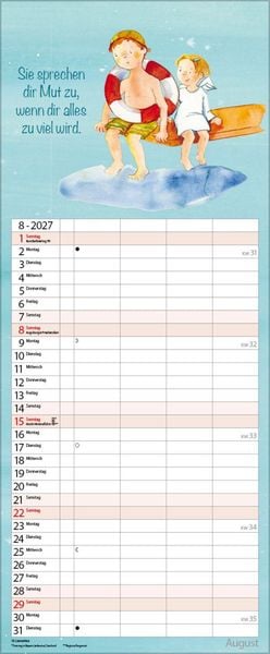Produktbild: Familientimer Schutzengel 2027